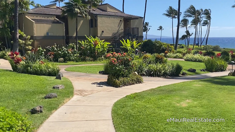 Walk the path from your condo right to the ocean and sandy beach
