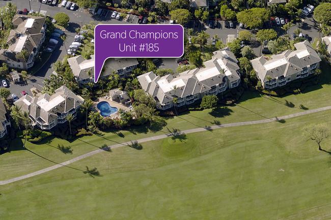 Aerial showing location of Grand Champions unit 185.